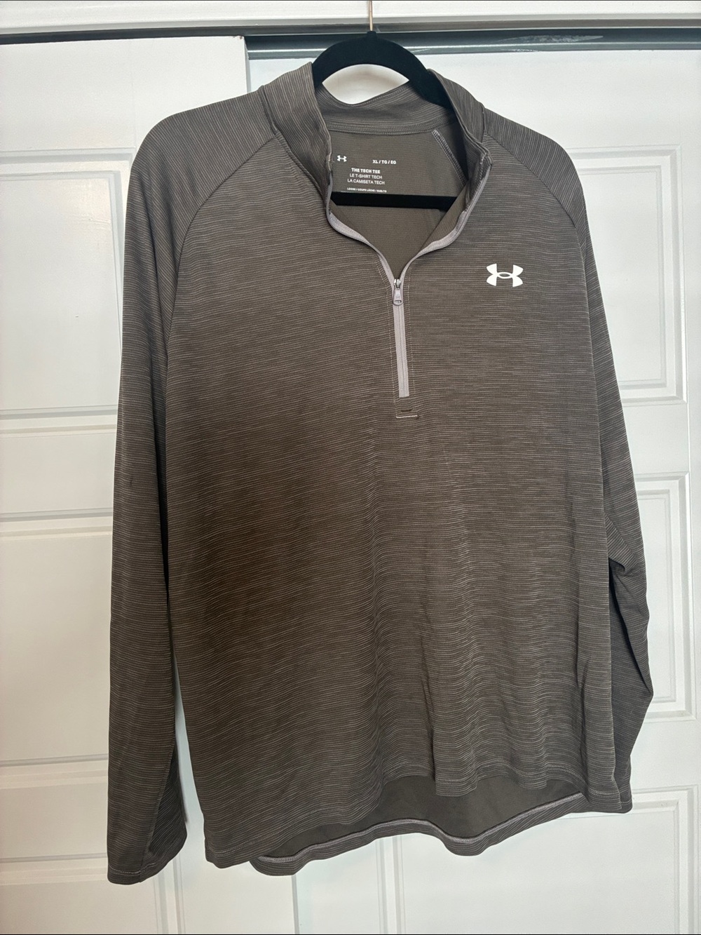 Under Armour Men's Brown Quarter-Zip Performance Pullover